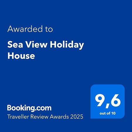 Sea View Holiday House Arhángelosz Kültér fotó