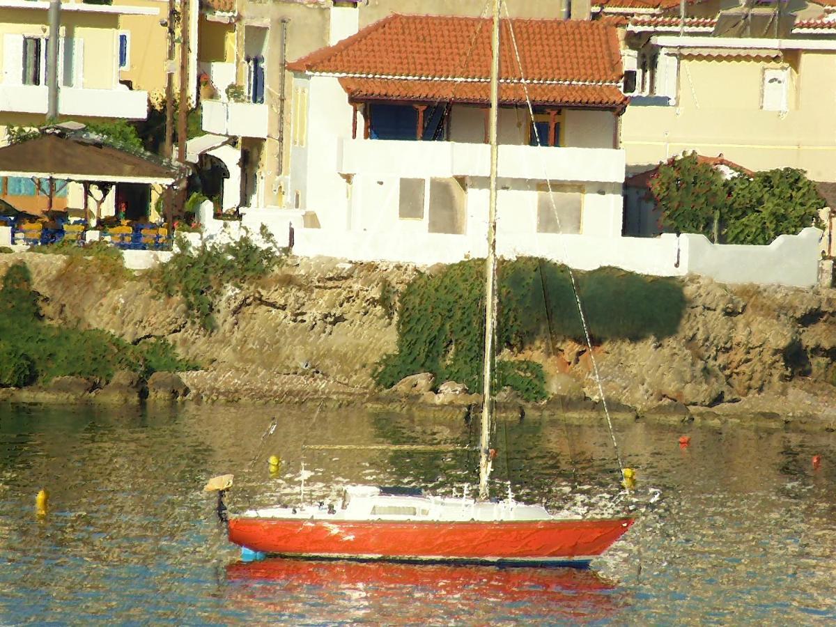 Sea View Holiday House Arhángelosz Kültér fotó