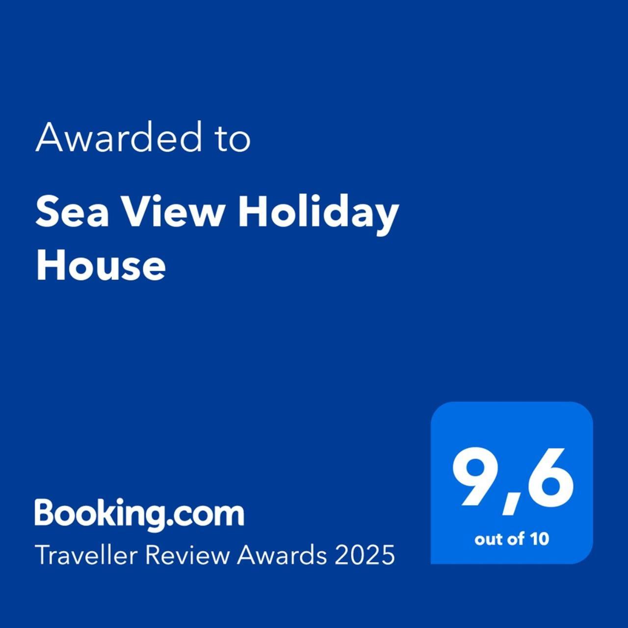 Sea View Holiday House Arhángelosz Kültér fotó